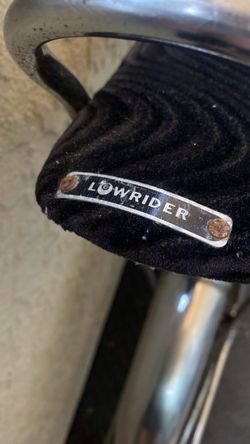 Lowrider bike