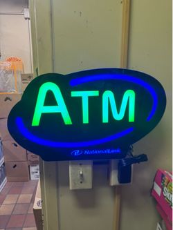 NationalLink ATM Sign