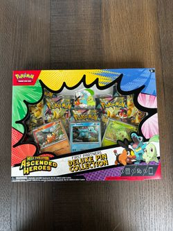 Pokemon TCG Ascended Heroes Deluxe Pin Collection New Sealed
