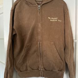 Eternal Sunshine Brown Hoodie