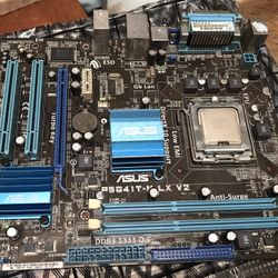 Intel CPU + ASUS Motherboard Combo