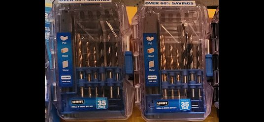 2 pack Hart drill bit set