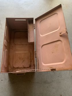 Vintage Tool Box Heavy Duty 