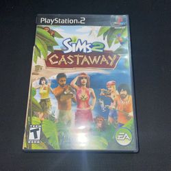 Sony PlayStation 2 Sims 2 Castaway No Manual 
