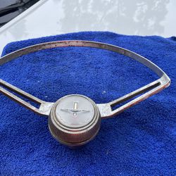 Chevy Corvair (contact info removed)  Steering Wheel HORN RING And Horn Button 1960’s