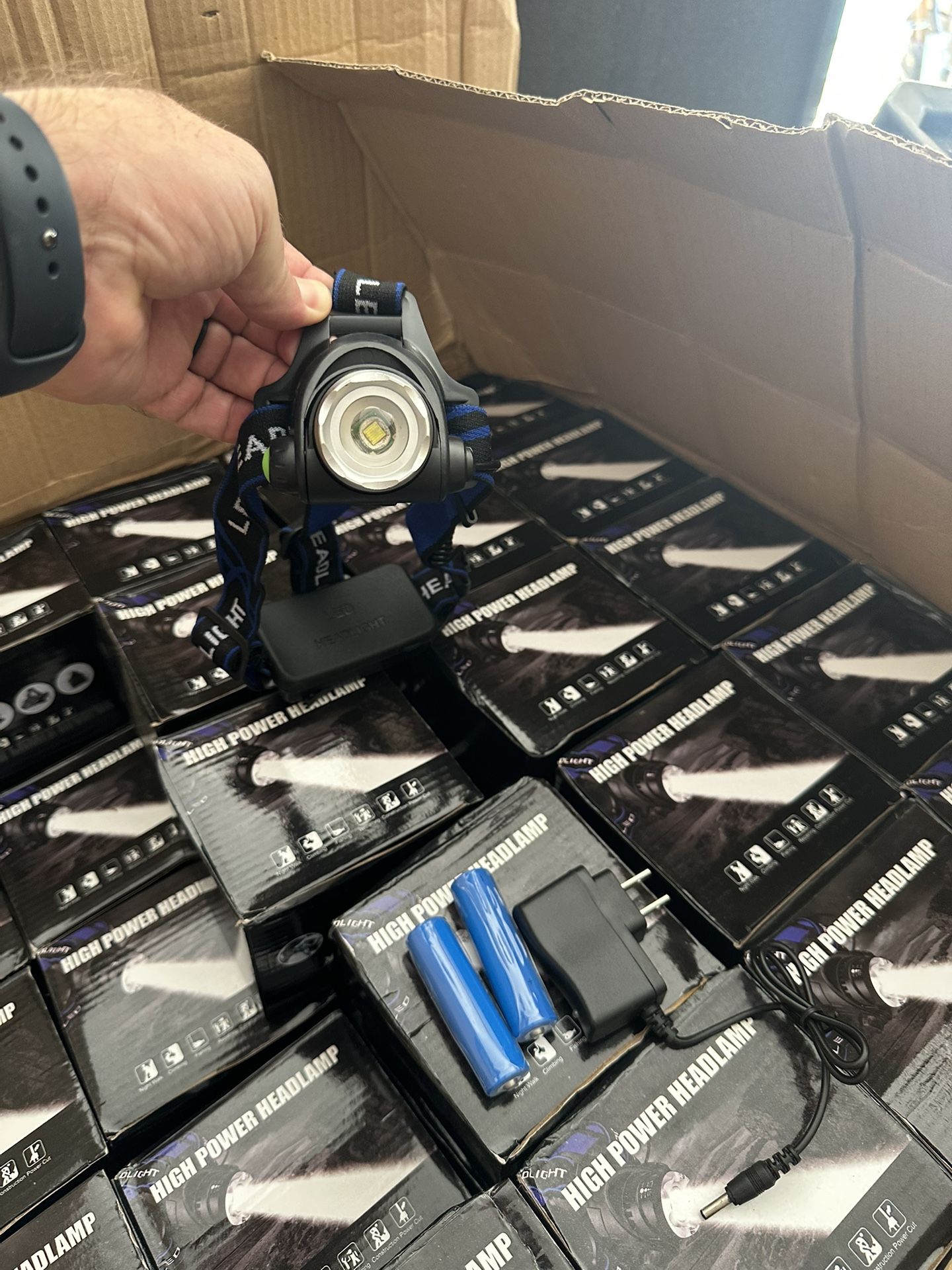 Headlamp Tactical Rechargeable