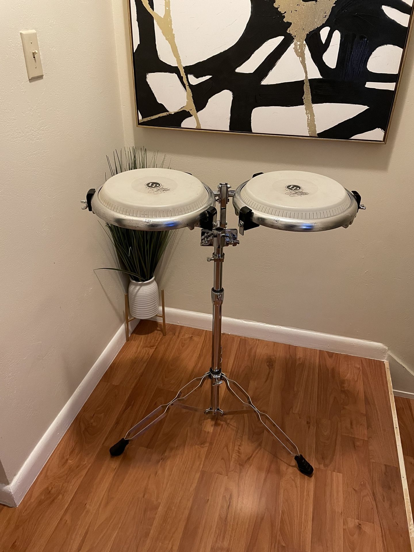 Lp Giovanni Signature Compact Congas & Stand