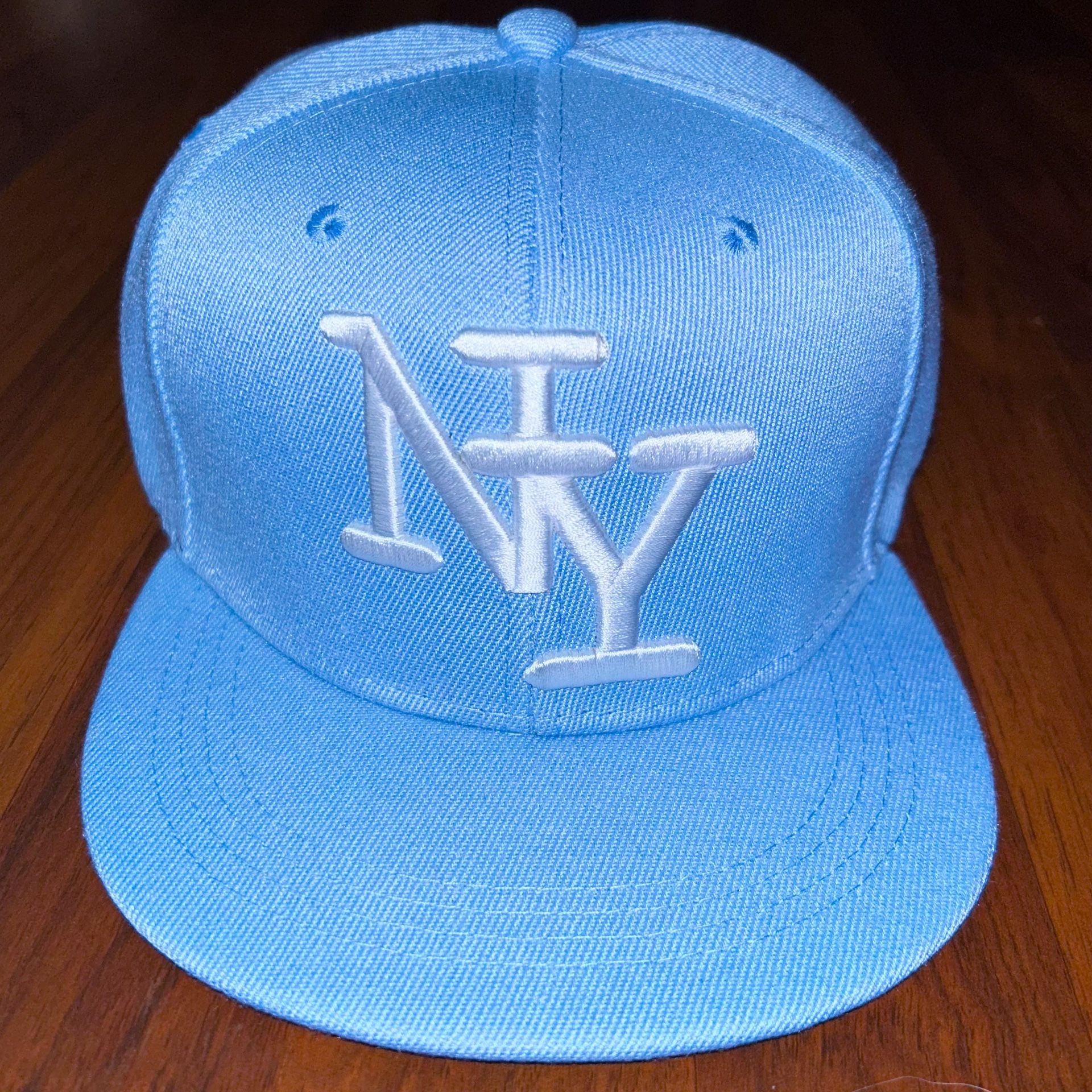 New York Men’s Baby Blue SnapBack Hat