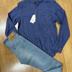New Levi’s Jeans New Shirt