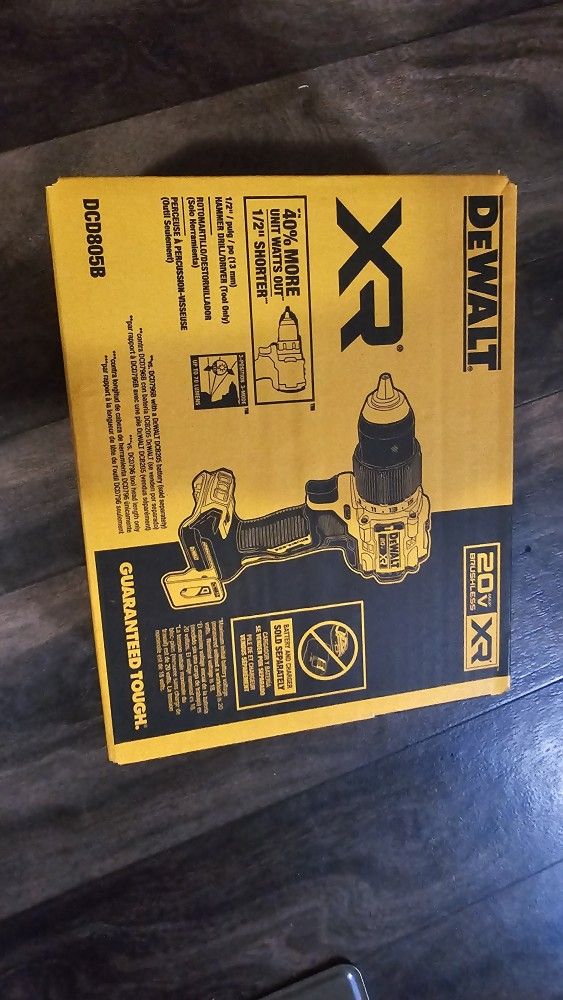 DEWALT XR 1/2-in 20-volt max Variable Speed Brushless Cordless Hammer Drill