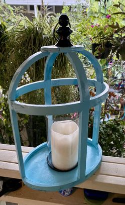 Rustic Lantern Candle Holder