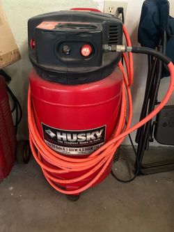 Husky 20 gal air compressor