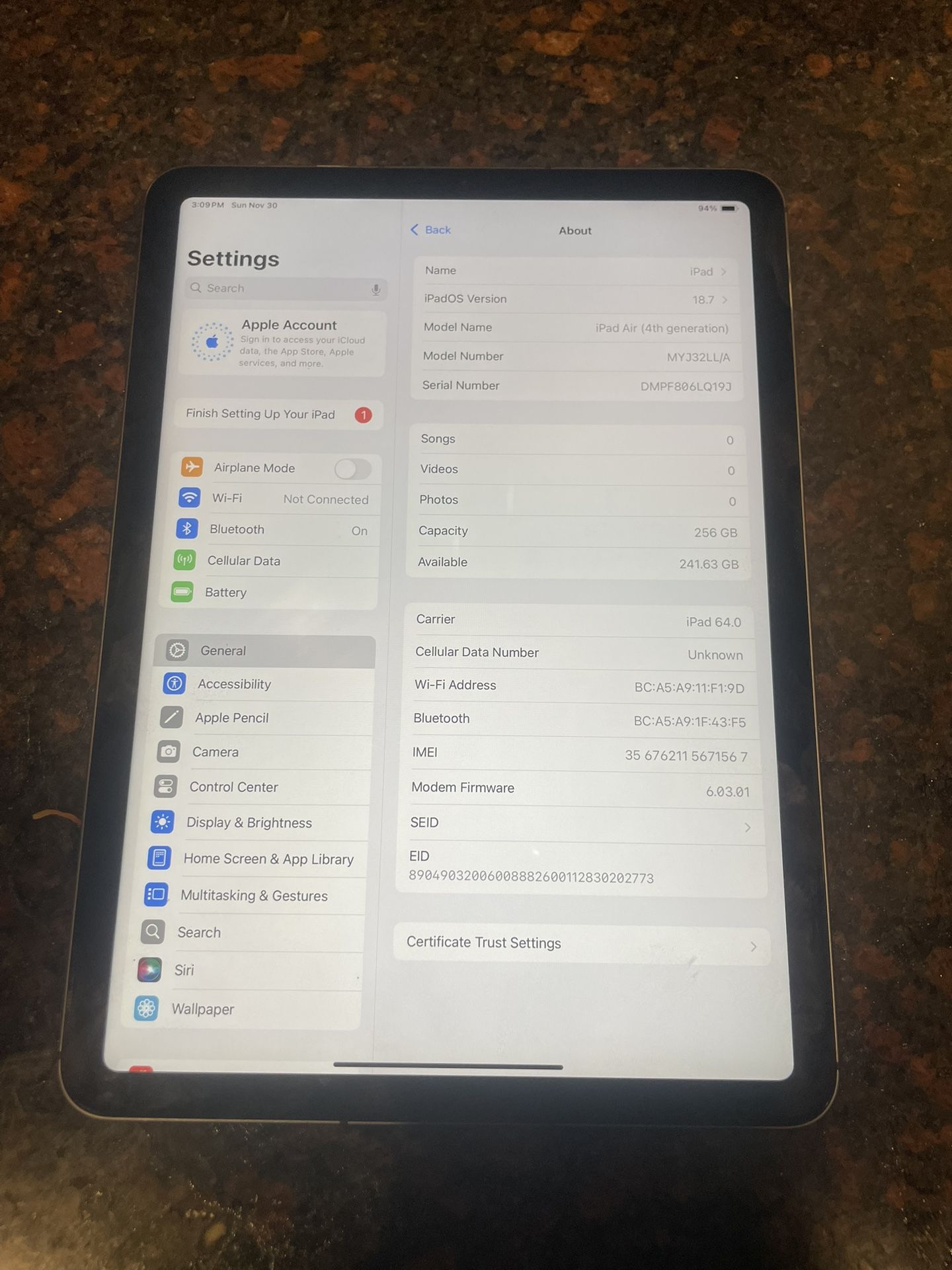 Apple iPad Air (4th Generation)