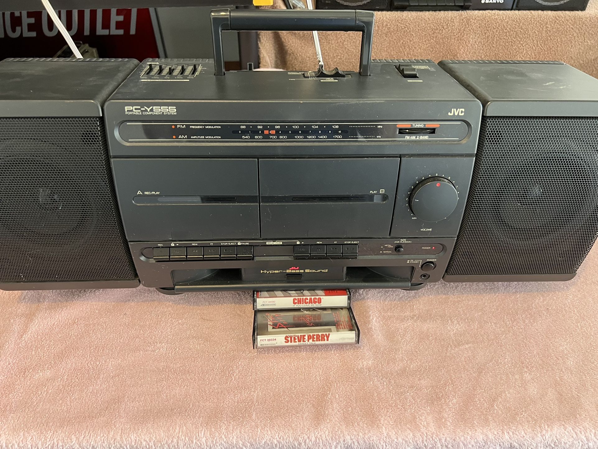JVC PC-Y555 Boombox