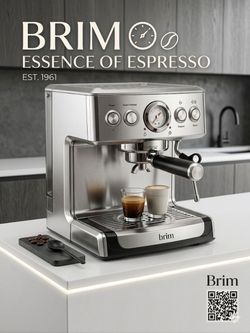 Like-New Brim Espresso Machine - Must Go Today!
