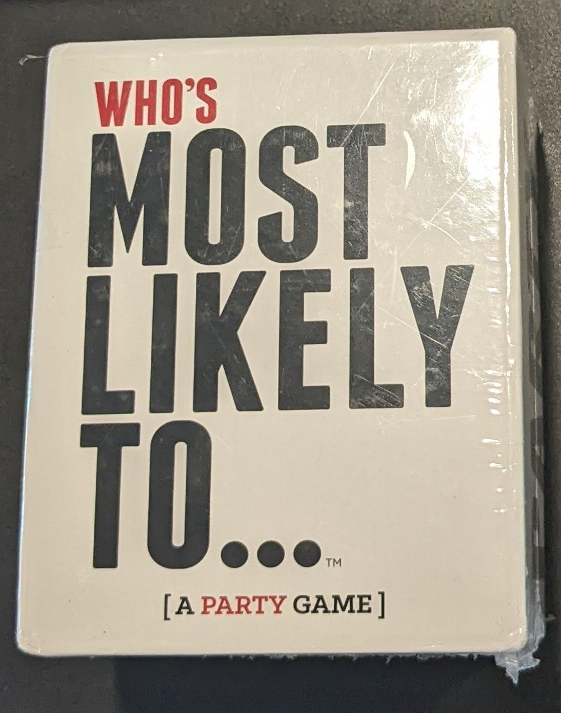 Party game MOST LIKELY TO