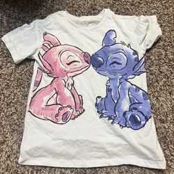 Girl’s Disney angel & stitch t-shirt. Size 7/8
