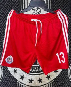 Chivas Adidas shorts Visitante #13 Carlos Salcedo talla L