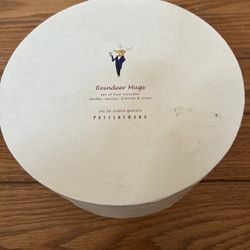 Pottery Barn Reindeer Mugs