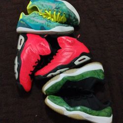 $250 For All 3  Air Jordans No Boxes 