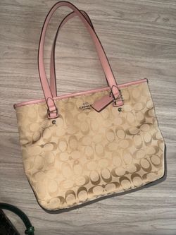 COACH SIGNATURE GALLEY TOTE