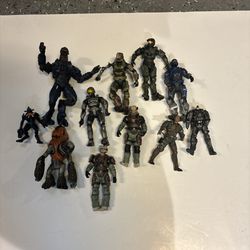 Halo- Mixed Lot Action Figures