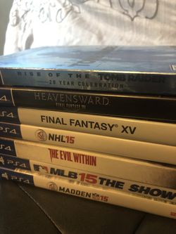 PS4 Games Lot 