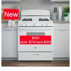 ✨️ GE 30 in. 4.8 cu. ft. Freestanding Gas Range in White w9362