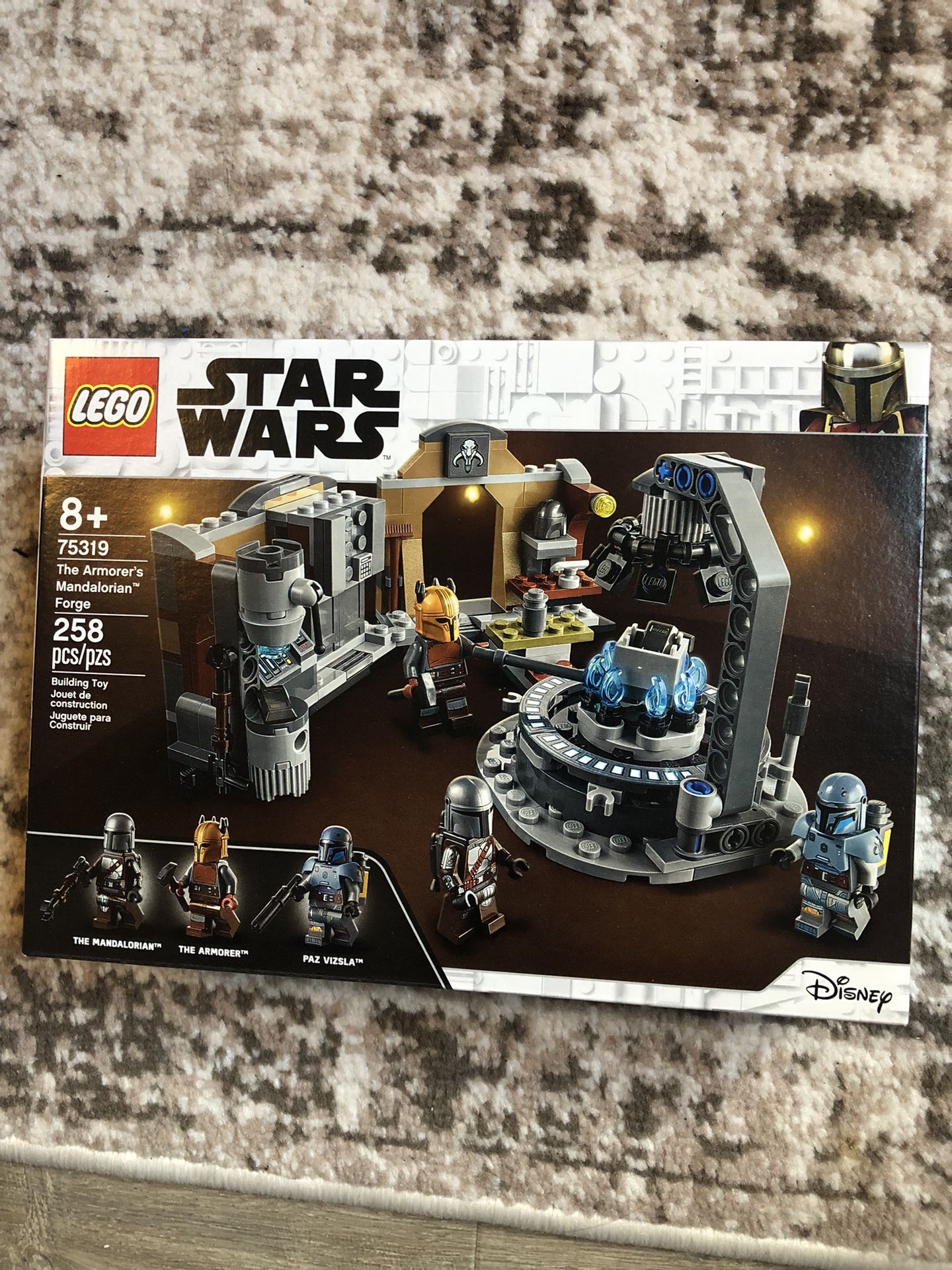 Sealed Lego The Armorer’s Mandalorian Forge 75319 