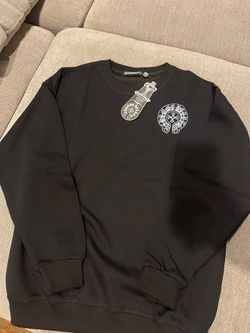 Chrome Hearts Black Crewneck Sweatshirt