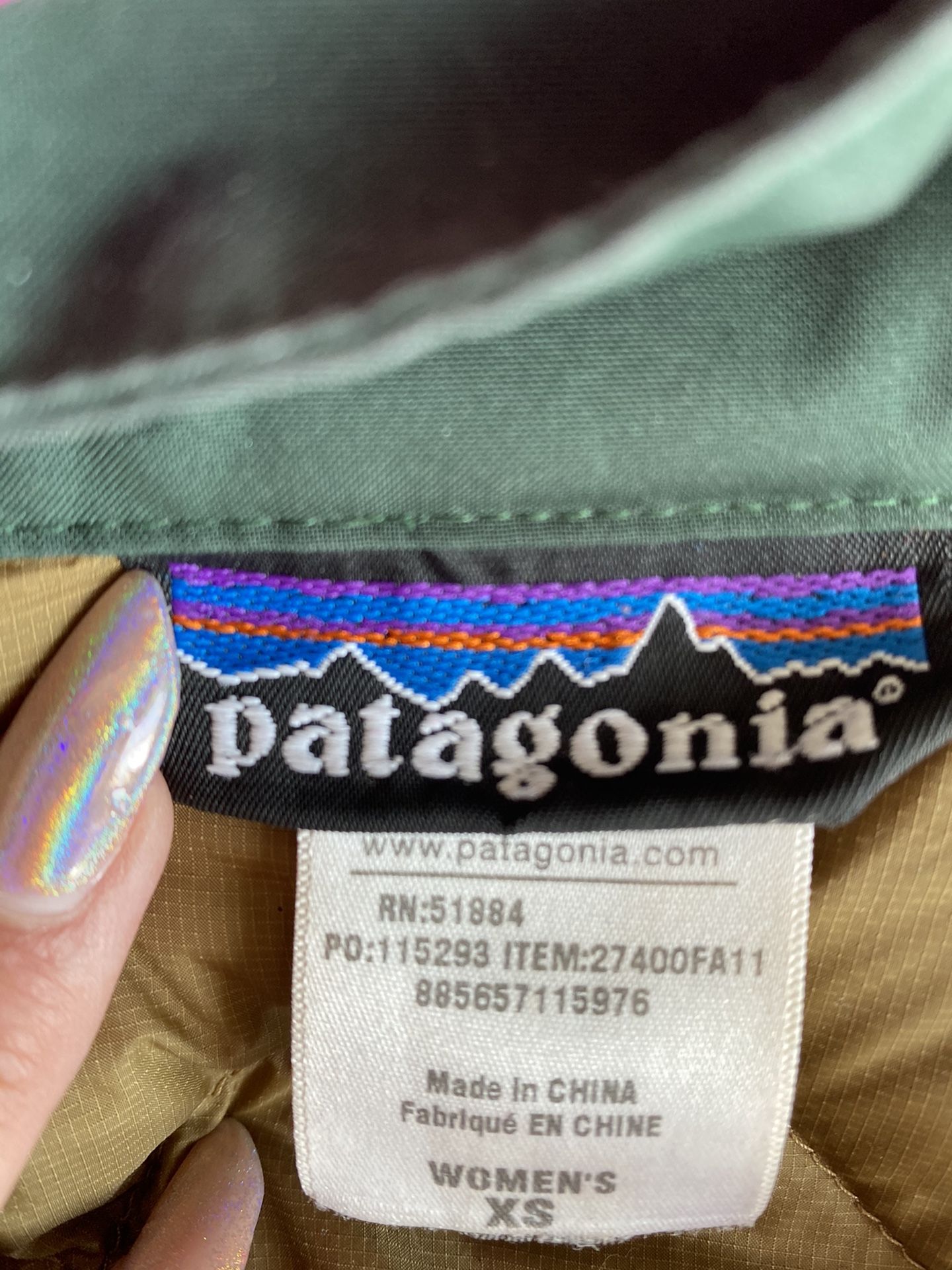 PATAGONIA WINDBREAKER LONG JACKET perfect condition