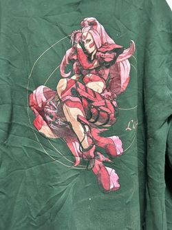 Used Crunchyroll x Lady Gaga Chromatic Hoodie. Size XL (some marks)
