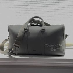  Dior x Birkenstock Lingot 50 Duffle Bag - Gray