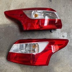 Pair 2012 2013 2014 Ford Focus Sedan Tail Lights brake Lamps Outer Left right Side