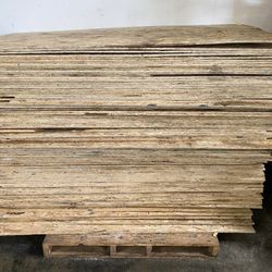 Pressed Wood FOR SALE 6 FT x 3 FT x 1/2 INCH THICK