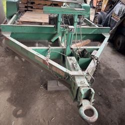 HEAVY DUTY Ring Hitch Equipment Trailer