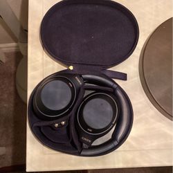 Sony Bluetooth Headphones With Noise Cancellation 