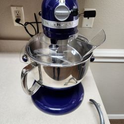 KitchenAid Pro 600 Series 6 Quart Bowl-Lift Stand Mixer - Cobalt Blue