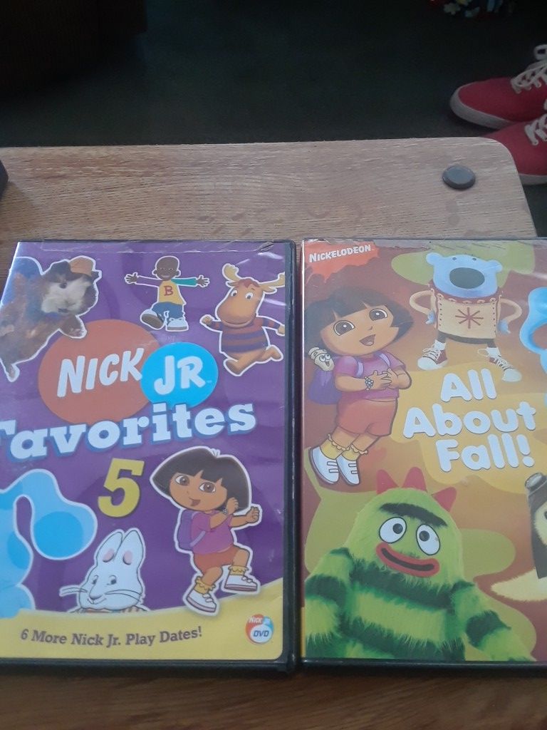 Nick Jr Favorites 5 And All About Fall Dora Movies For Sale In Bensalem Pa Offerup