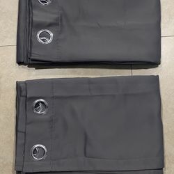 2 Panels Blackout Curtains (84x52”)