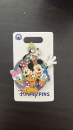 Pin with Mickey and friends