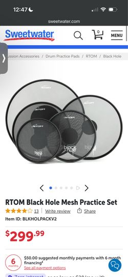 RTOM drum practice heads