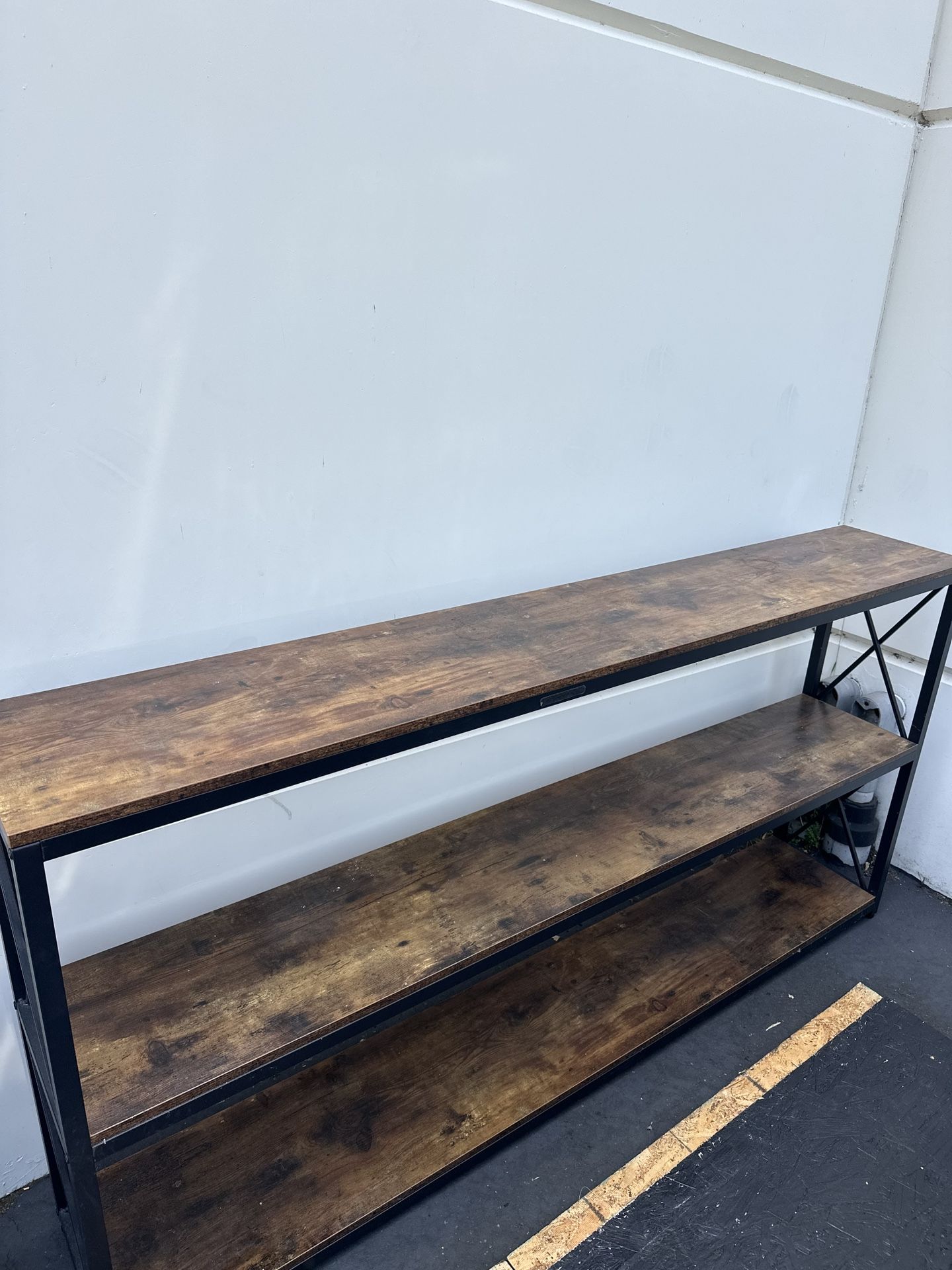 Console Table/bookshelf / Shelf Unit