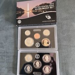  2017 Silver Proof  10 Piece Set