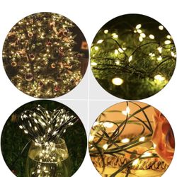 1pc Xmas Tree Light String Decor Led Fairy Lights for Christmas Party for Indoor Outdoor Use Warm Glow for Weddings Events and Cozy Atmospheres