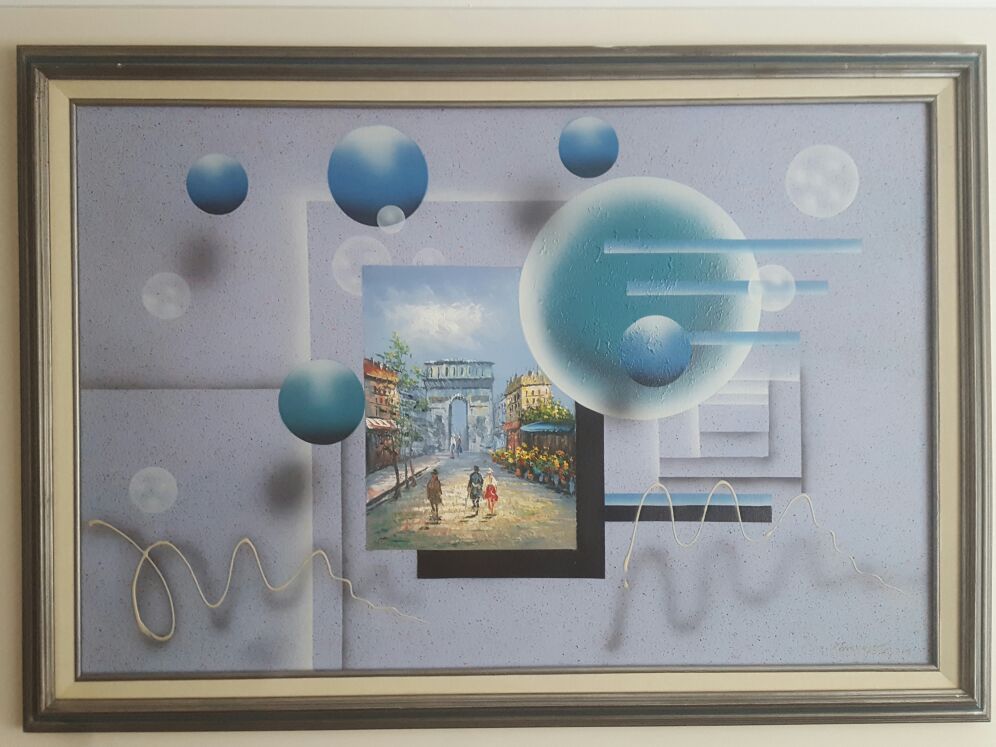 Beautiful Planetary Art Painting