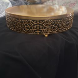 Rose Gold, Silverware, Cake, Holder, And Champagne, Plastic Glasses