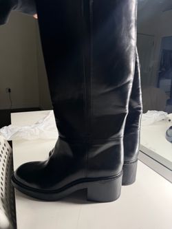 ZARA Black Boots – Size 38 (US 7.5–8)