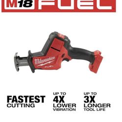 Brand New In A Box Milwaukee M18 FUEL 18V Lithium-Ion Brushless Cordless HACKZALL Reciprocating Saw (Tool-Only)
