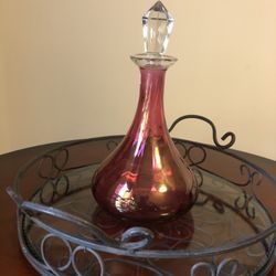 Pink Liquor  Decanter